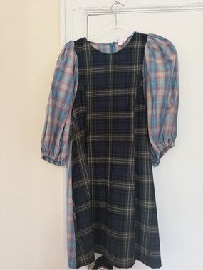 Katerina Lou Mini Dress with Puff Sleeves